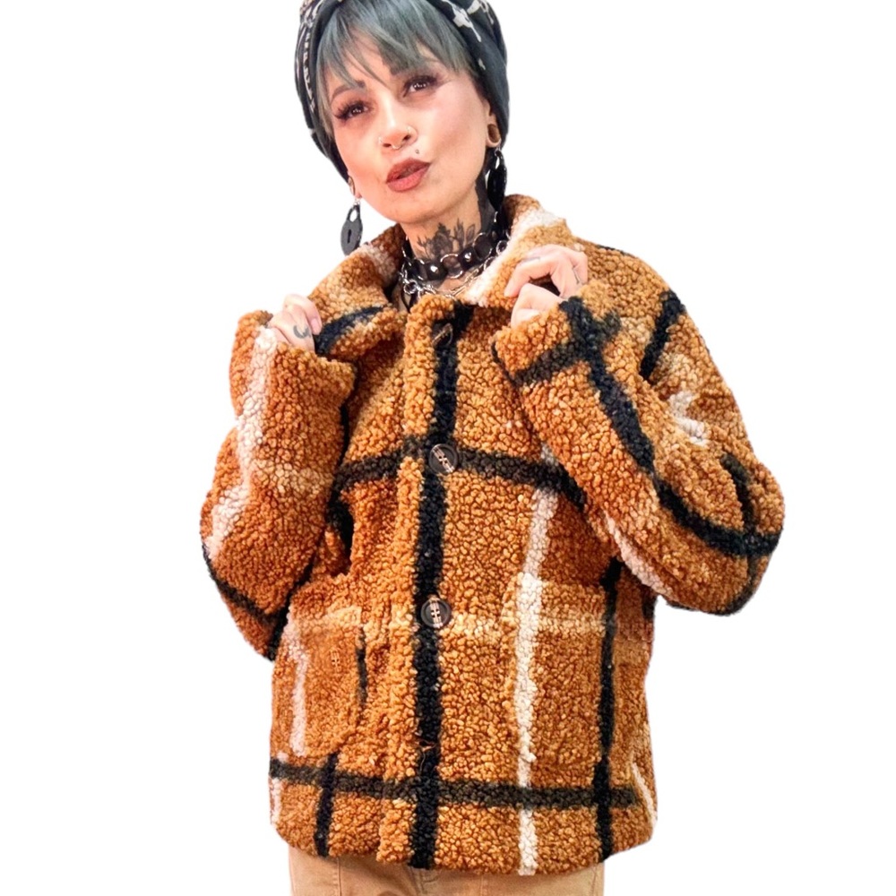 Sherpa Shacket Nwt - image 1